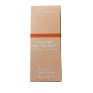 PEACH & LILY Glass Skin Refining Serum Translucent + Luminous-1.35oz/40mL *New